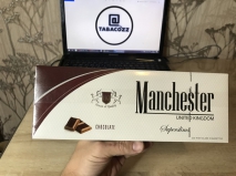 Сигареты "Manchester" SuperSlims Шоколад